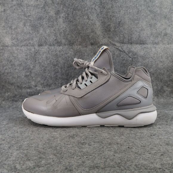 Adidas Shoes Mens 11 Sneaker Athletic Tubular Runner Lifestyle Trainer Onix Grey - Picture 5 of 14